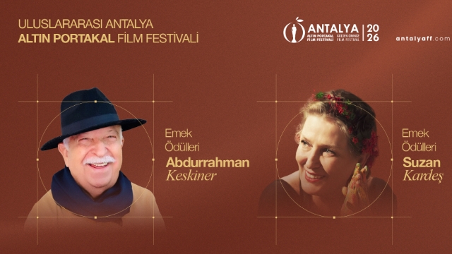 Sinema Emek Ödülleri Abdurrahman Keskiner ve Suzan Kardeş’e verilecek