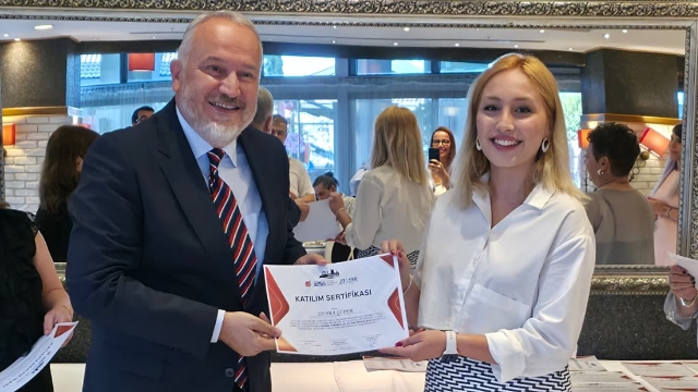 Turizm haberciliği eğitimi sertifika töreni düzenlendi